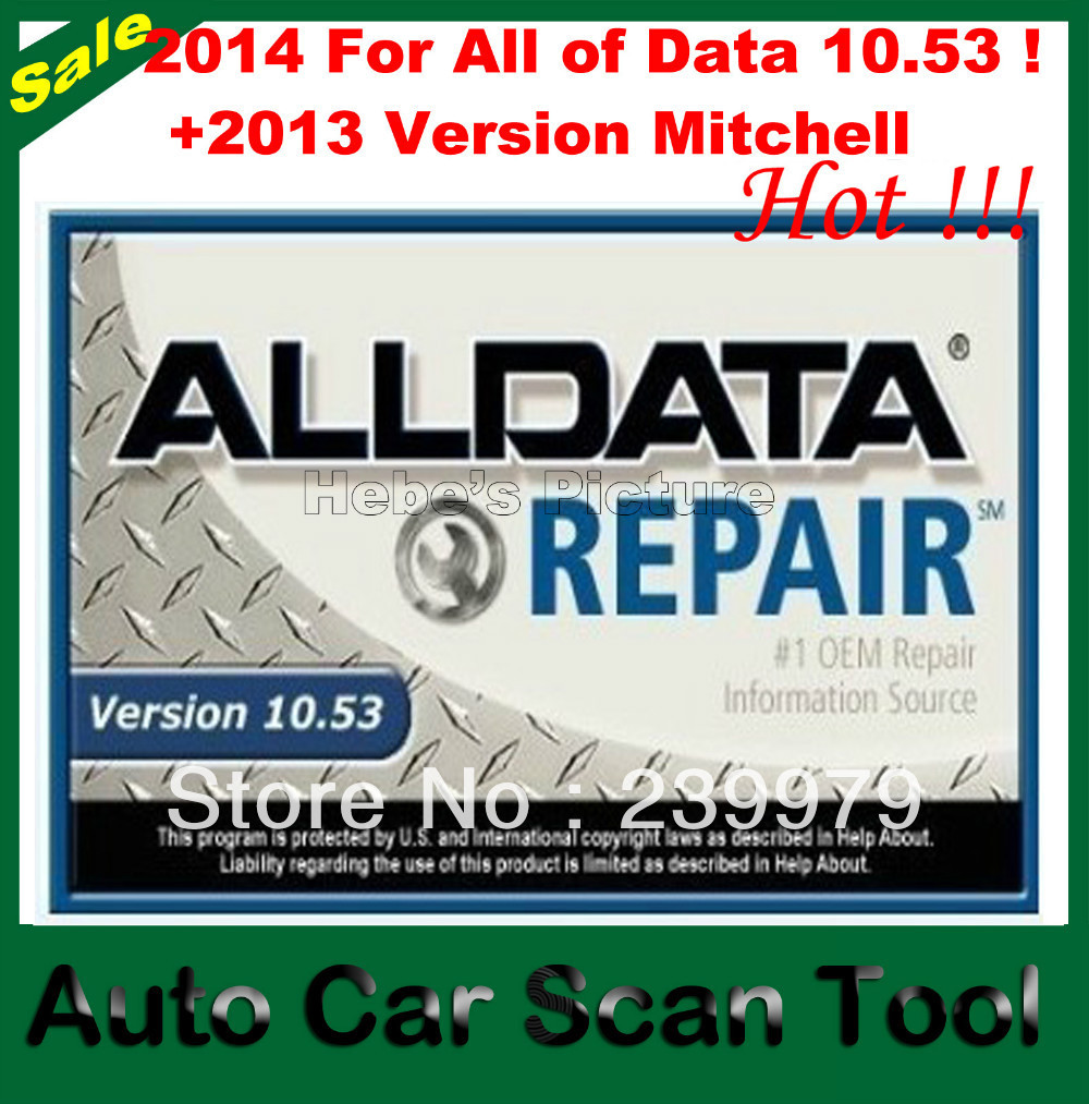 can i use alldata 10.40 repair discs in alldata 10.53