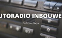 Autoradio inbouwen – Autoradio aansluiten